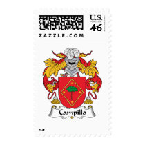 Campillo Family Crest postage