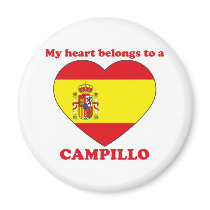 Campillo magnets by ValentinesDayTshirts Campillo magnets