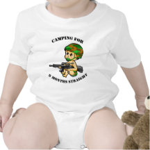 Camping Baby Shirt
