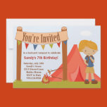 camp, camping, sleepover, campout, birthday party