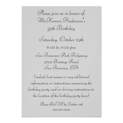 Camping Birthday Party Invitation