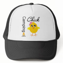 Camping Chick hats by chicktshirts Camping Chick hats