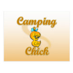 Camping Chick Postcards