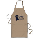 Camping Dad's Barbeque Father's Day Apron