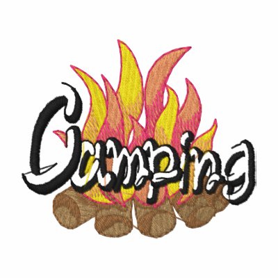 Camping Embroidered Shirt Camping Embroidered Shirt