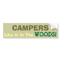 Camping Fun! bumper stickers