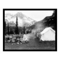 Camping in Indian Henry, Mount Rainier, WA 1922 posters by lc_vintagephotos Camping in Indian Henry, Mount Rainier, WA 1922 posters