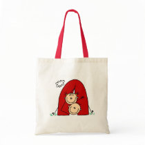 Camping In Tent Bag by stick_figures Camping In Tent Bag