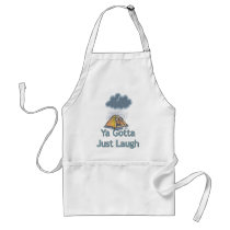 Camping in the Rain Apron
