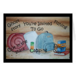 Camping Invite Greeting Card
