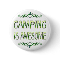 Camping is Awesome buttons