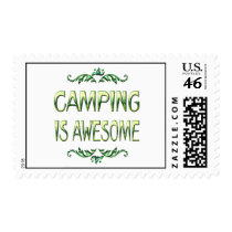Camping is Awesome postage by HobbiesLeisure Camping is Awesome postage
