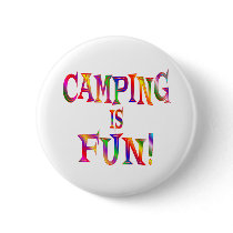 Camping is Fun buttons