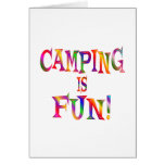 Camping is Fun Card