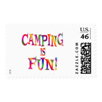 Camping is Fun postage by HobbiesLeisure Camping is Fun postage