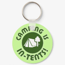 camping is in-tents keychains by strk3 camping is in-tents keychains