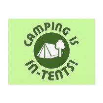 camping is in-tents postcards by strk3 camping is in-tents postcards