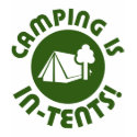 camping is in-tents t-shirts by strk3 camping is in-tents t-shirts