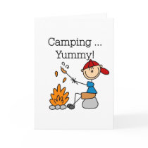 Camping is Yummy Greeting Card