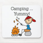 Camping is Yummy Tshirts and Gifts Mouse Mats