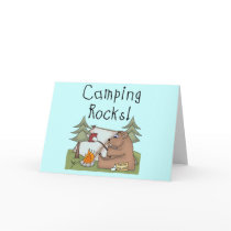 Camping Rocks Greeting Cards