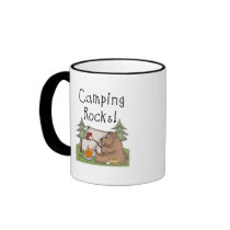 Camping Rocks mugs by toddlersplace Camping Rocks mugs