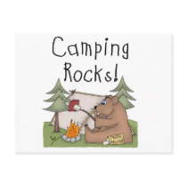 Camping Rocks Post Cards