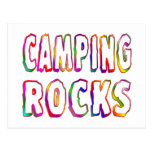 Camping Rocks Postcards