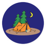 Camping Sticker