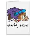 Camping Sucks Greeting Cards