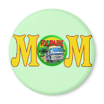 Camping T-shirts and Gifts For Mom magnets by sagart1952 Camping T-shirts and Gifts For Mom magnets