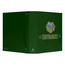 Camping, Tent 3 Ring Binder