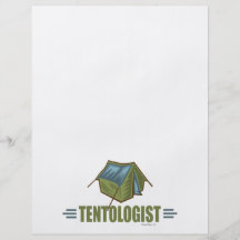 Camping, Tent Full Color Flyer