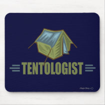 Camping, Tent Mousepad