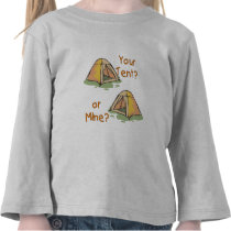 Camping Tents t-shirts by TentsNTrees Camping Tents t-shirts