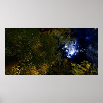 Camping Under The Stars - Extreme Poster by 3dartwork
