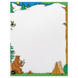Camping Vacation Letterhead