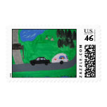Camping With Pets Postage