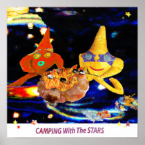 Camping with the stars poster