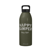 Campista contento R&R extremo Botellas De Agua Reutilizables