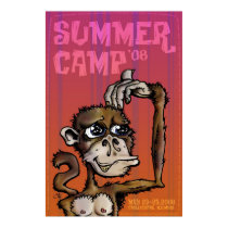 CampMonkey-08-prt-flt posters by jiveafro CampMonkey-08-prt-flt posters