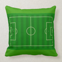 Campo de fútbol almohada