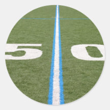 Campo de fútbol cincuenta pegatinas  