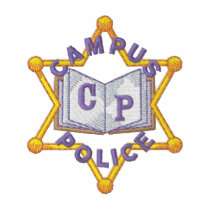 Campus Police embroidered shirts