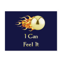 Can Feel It Flaming Pinball Post Cards