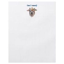 Can I Come Dog Custom Flyer