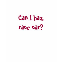 Can I haz race car? Shirt