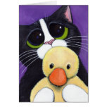 Can I Sleep With You? Cat Card card