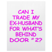 Can I Trade My Ex-Husband For Behind Door #2 letterhead by Mustang_Lady Can I Trade My Ex-Husband For Behind Door #2 letterhead