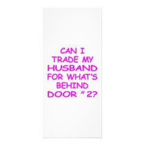 Can I Trade My Husband For Behind Door #2 rack cards by Mustang_Lady Can I Trade My Husband For Behind Door #2 rack cards